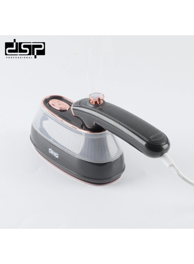 دي اس بي مكواة بخار للسفر DSP KD1172 – قدرة 1200 واط، خزان مياه 170 مل، قاعدة سيراميك، تصميم محمول - Image 1