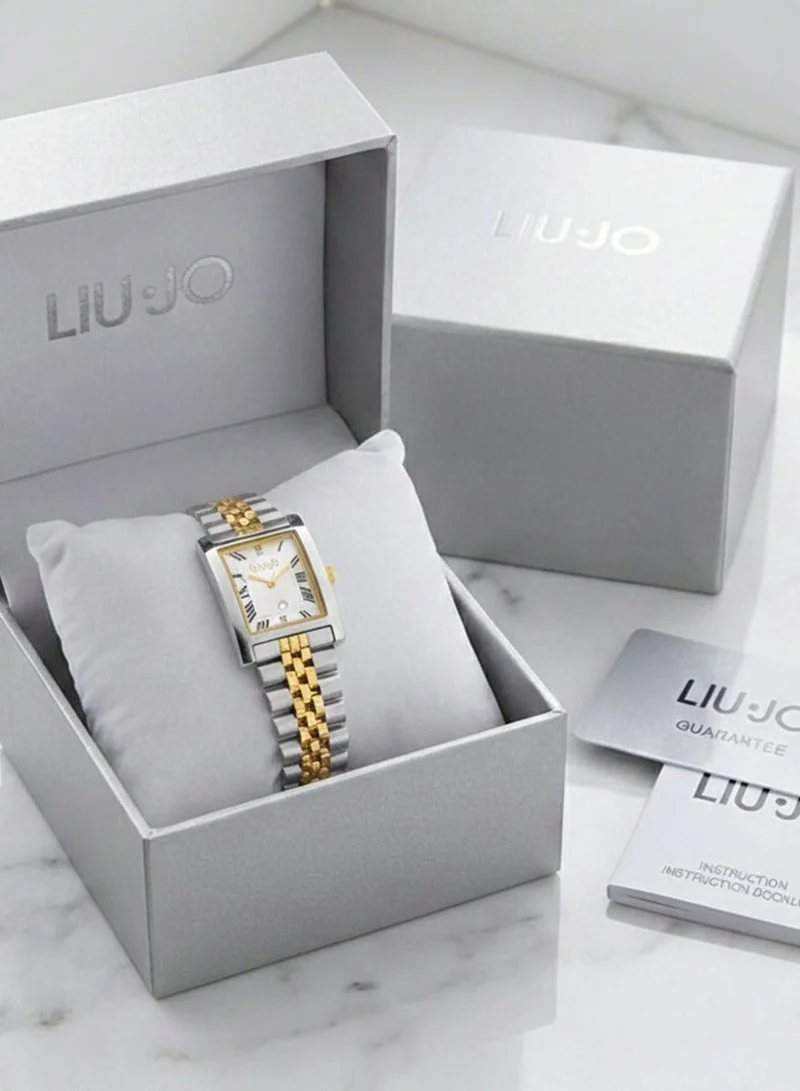 Liu Jo  Liu Jo Imperia White Dial Dual tone Silver & Gold Stainless Steel Watch - TLJ2650 for Women | Best Price UAE