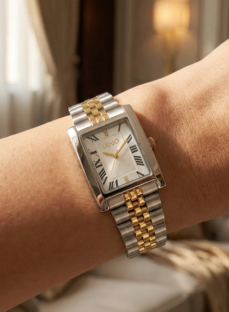 Liu Jo  Liu Jo Imperia White Dial Dual tone Silver & Gold Stainless Steel Watch - TLJ2650 for Women | Best Price UAE