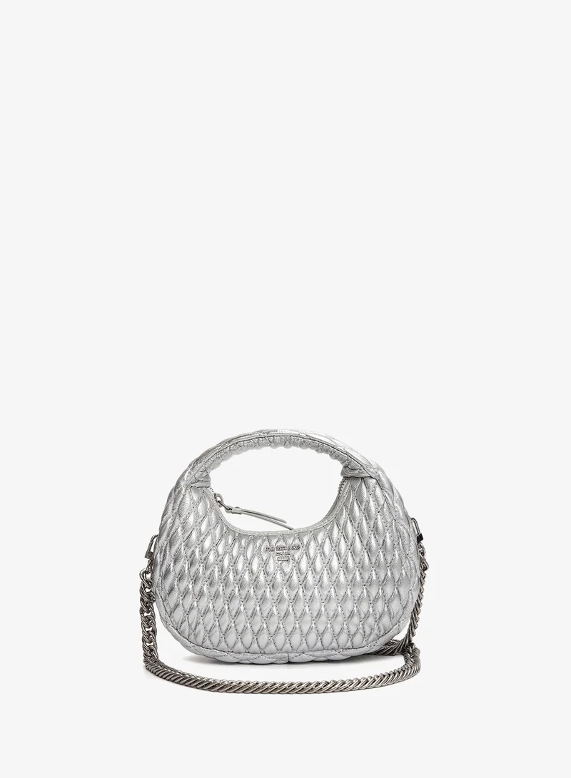 Da Milano  Small Brie Sling - Silver  | Best Price UAE