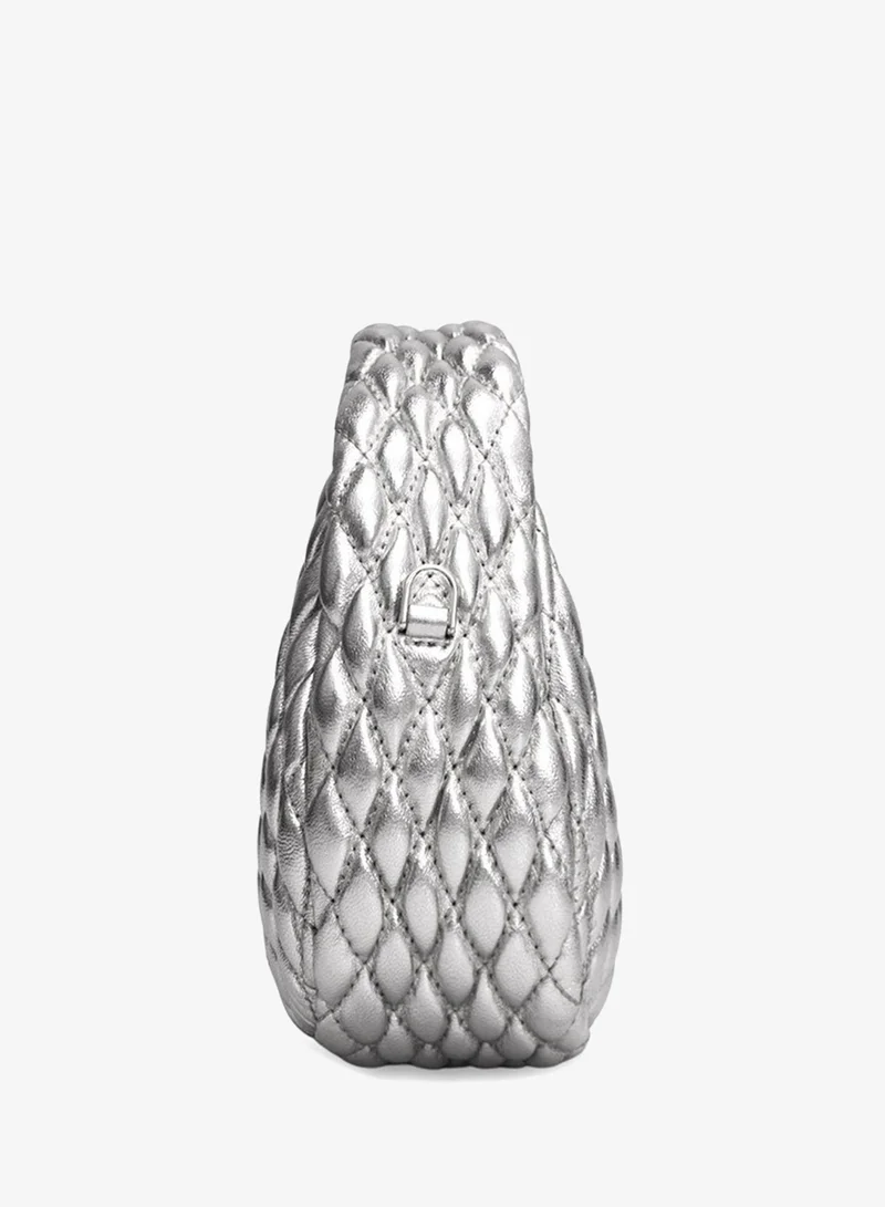 Da Milano  Small Brie Sling - Silver  | Best Price UAE