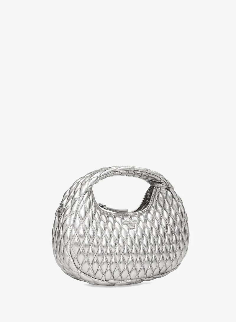 Da Milano  Small Brie Sling - Silver  | Best Price UAE