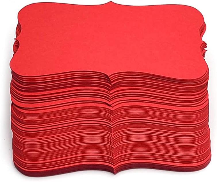 PPAPPAPPIYO 3.5x2 color index cards (100) Paper - Blank (red) - Image 2