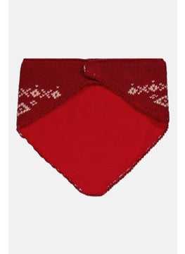 Reserved Toddlers Boy Textured Muffler, Red  - Image 2