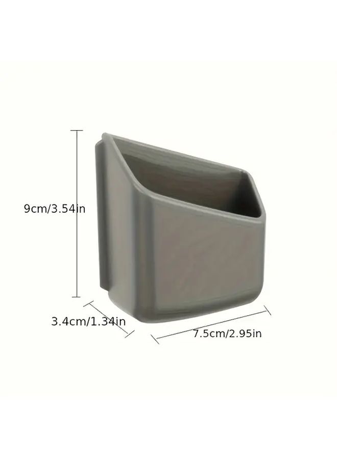 Black Glasses Organizer Holder Storage Box Universal Eyeglasses Phone Pocket Accessories 2Pcs - Image 2
