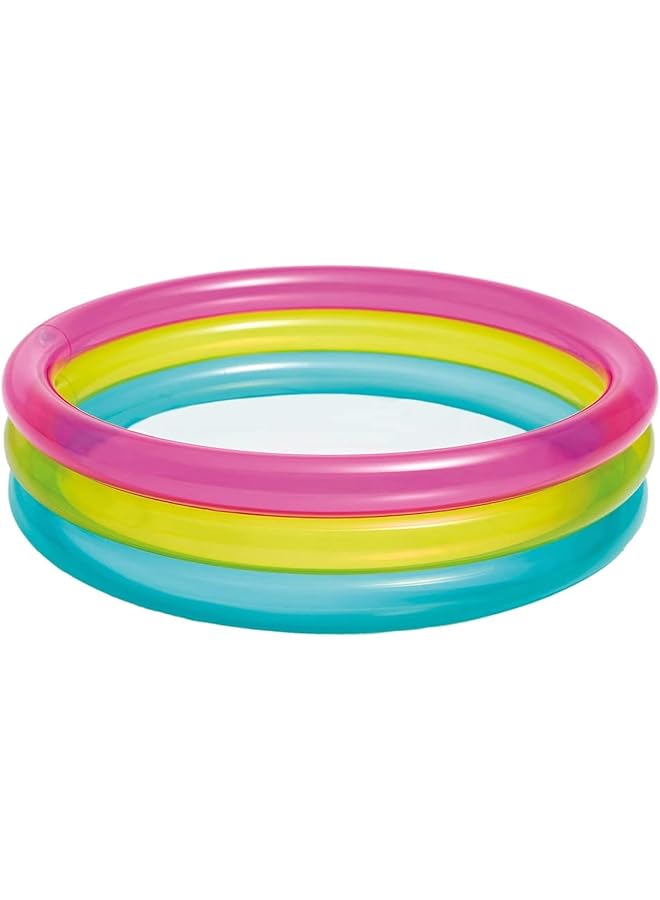 INTEX Rainbow Baby Pool Multi Colour 57104 - Image 1