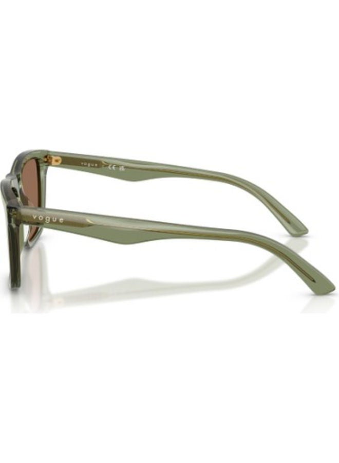 Vogue Men Full Rim Square Sunglasses 0VO5664SI 55 - Image 3