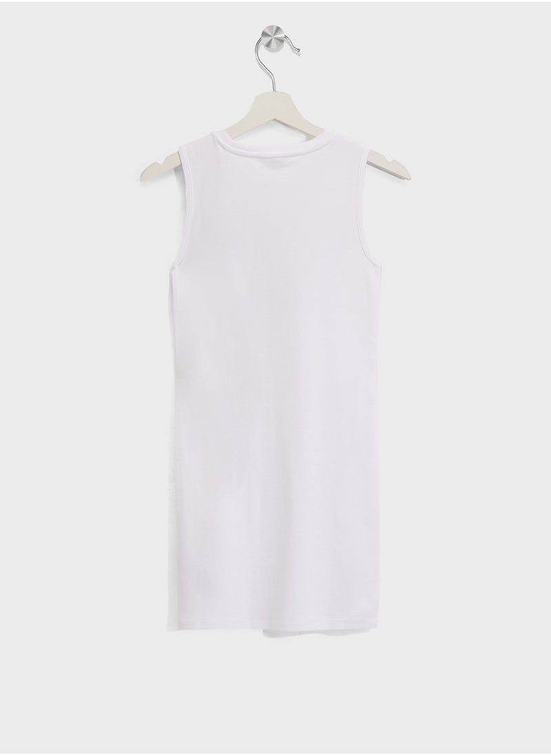 GUESS Sleeveless Graphic Dress  - Image 2