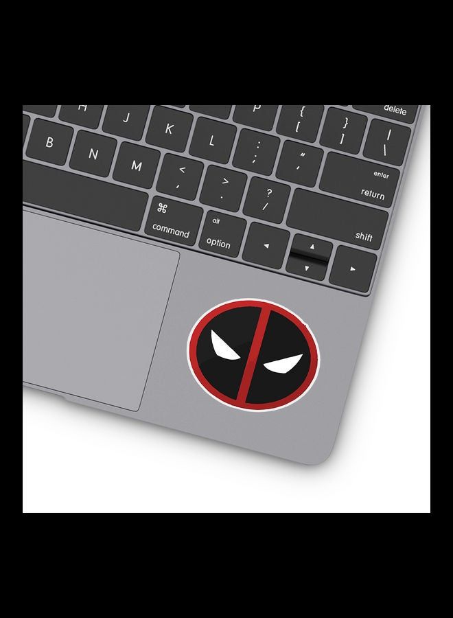 RKN Deadpool Logo Vinyl Stickers For Laptop 3inch - Image 1