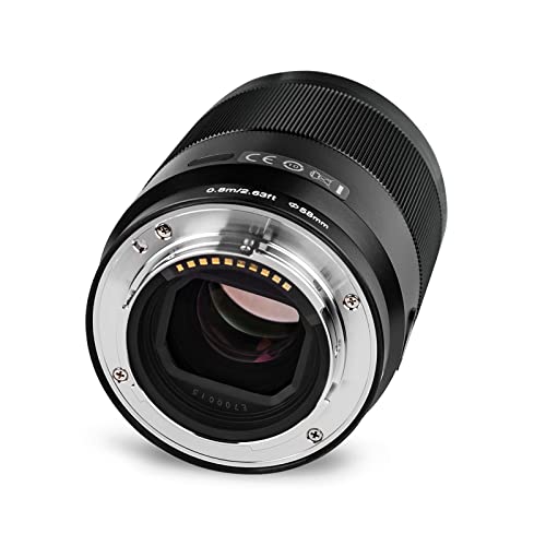 YONGNUO عدسة يونغنيو 85 مم F1.8S DF DSM، عدسة تليفوتوغرافي متوسطة للتركيب على سوني E، عدسة بورتريه كاملة الإطار باللون الأسود - Image 4