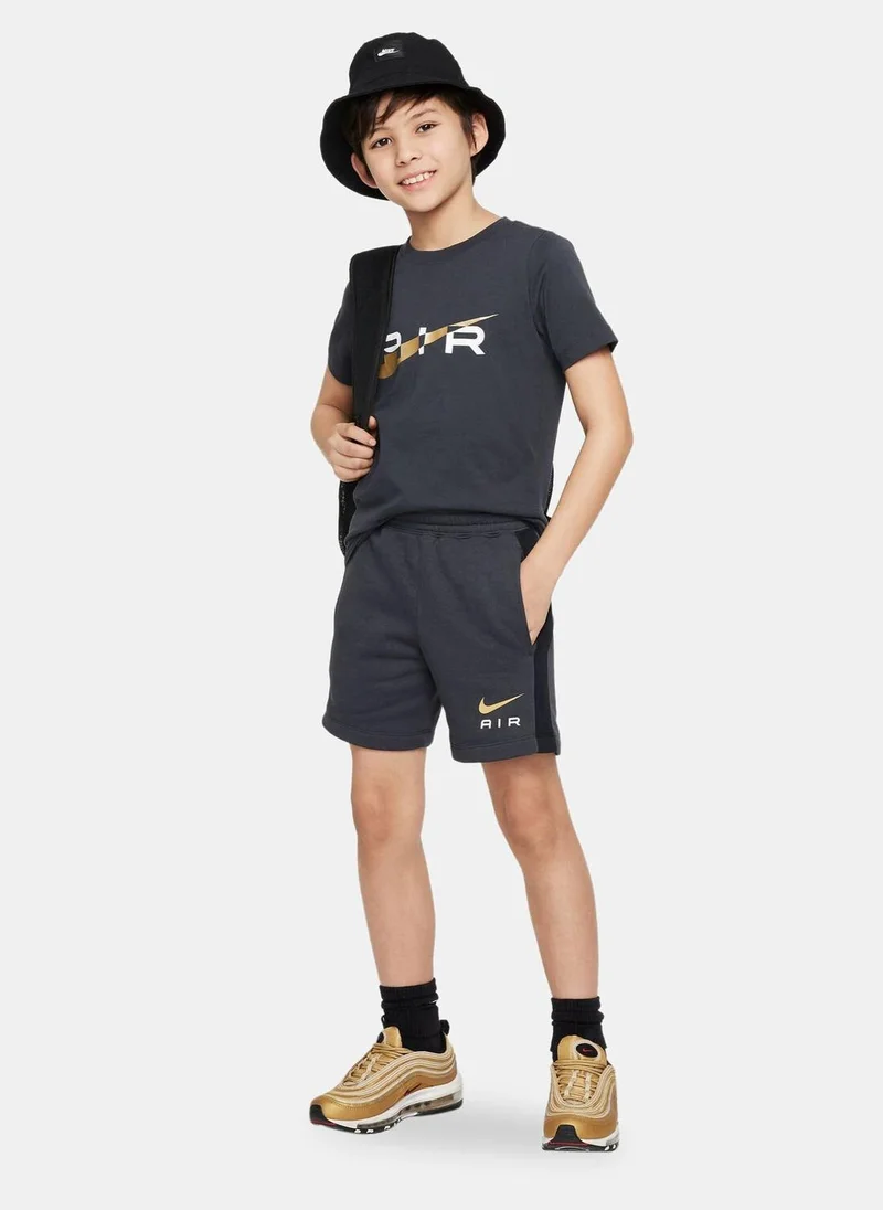 نايكي Kids' Sportswear Air Fleece Shorts