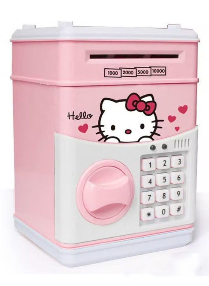 Dream Zone Electronic Password Protected Piggy Bank Atm Machine Durable Sturdy For Money Saving - Image 1