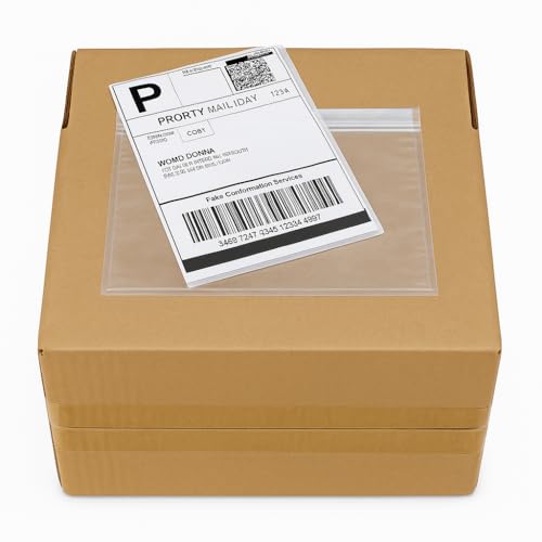 JPPL A5 Packing List Enclosed Envelope 9.5"x7" | Transparent Full Gumming Adhesive Invoice & Document Pouch for Shipping, Courier & Export | Waterproof – Pack of 1000 – Premium Grade - Image 4