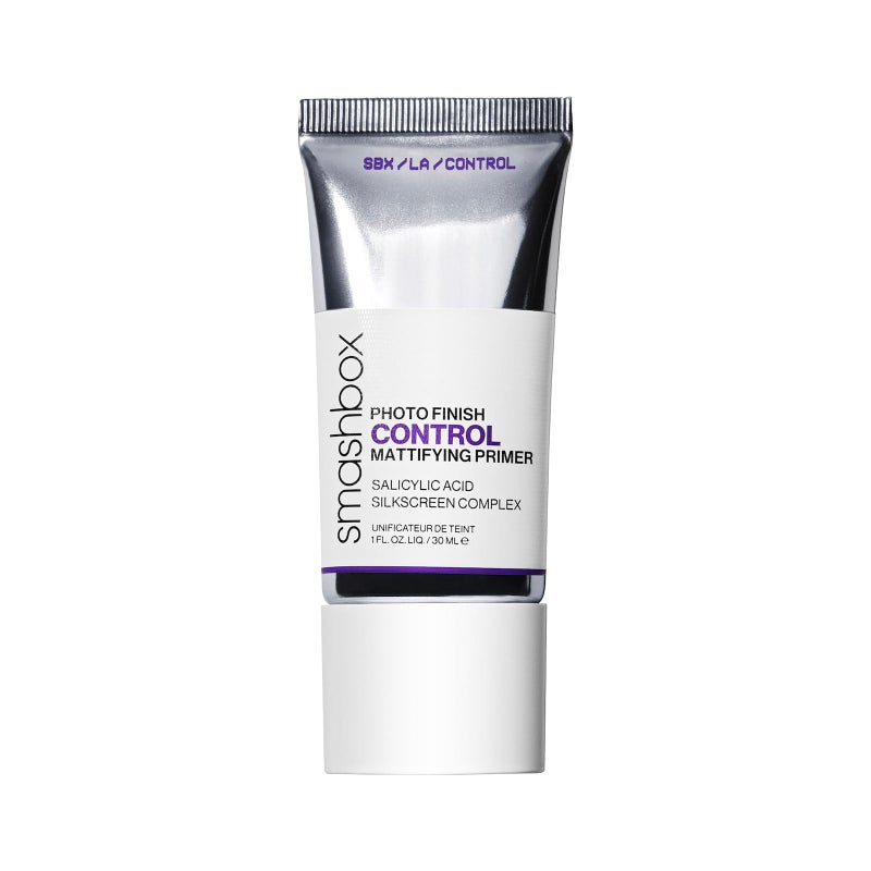 Smashbox Photo Finish Control Mattifying Makeup Primer | Pore-Minimizing, Oil-Controlling Primer that helps Reduce Shine | Silkscreen Complex, Witch Hazel, Salicylic Acid + Zinc, 1 Fl Oz - Image 1