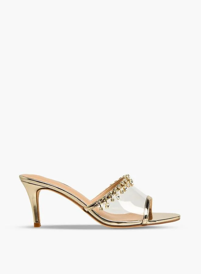 Flora Bella Women Embellished Stiletto Heel Sandals