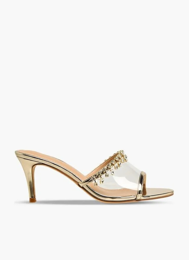 Flora Bella Women Embellished Stiletto Heel Sandals
