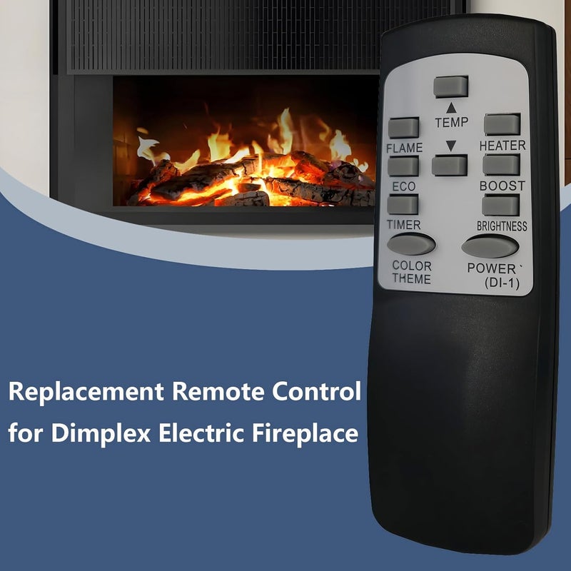 Replacement Remote Control for Dimplex Electric Fireplace Replacement Part, Remote Control 3001250100RP, Compatible with PF2325, PF3033, and XLF Models - Image 4