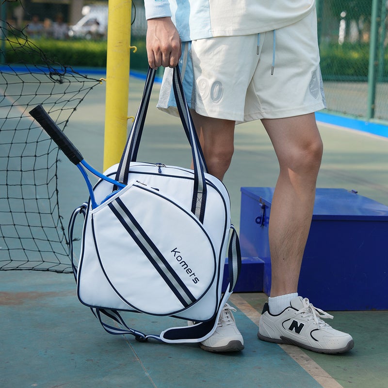 GODSPEED Large Capacity Tennis Badminton Backpack with Shoe Compartment - Water Repellent Sports Racket Bag, Breathable Lightweight Gym Bag with Padded Straps for Men  Women - Image 3