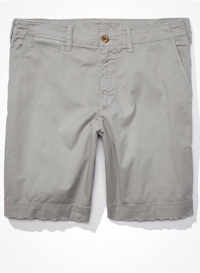 American Eagle - AE Flex 9" Lived-In Khaki Short - Image 1