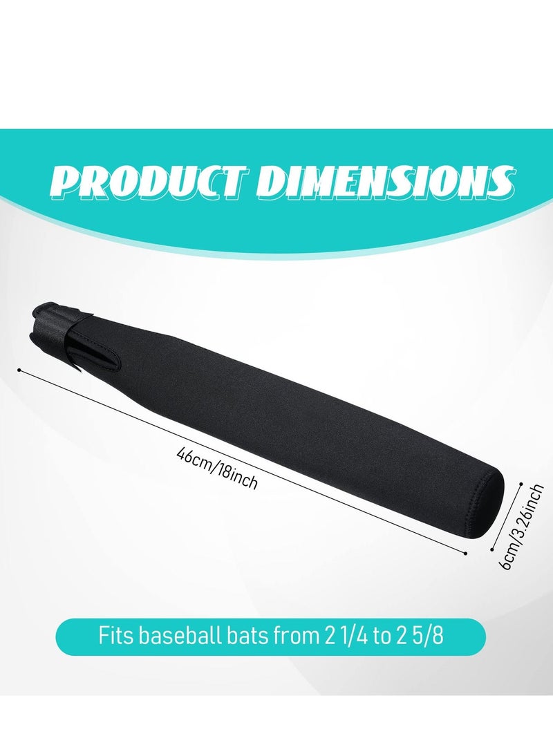 SYOSI Baseball Bat Sleeve Bat Warmer Softball Bat Sleeve,Neoprene Bat Sleeves Protector Softball Bat Cover for Sport - Set of 2  - Image 5