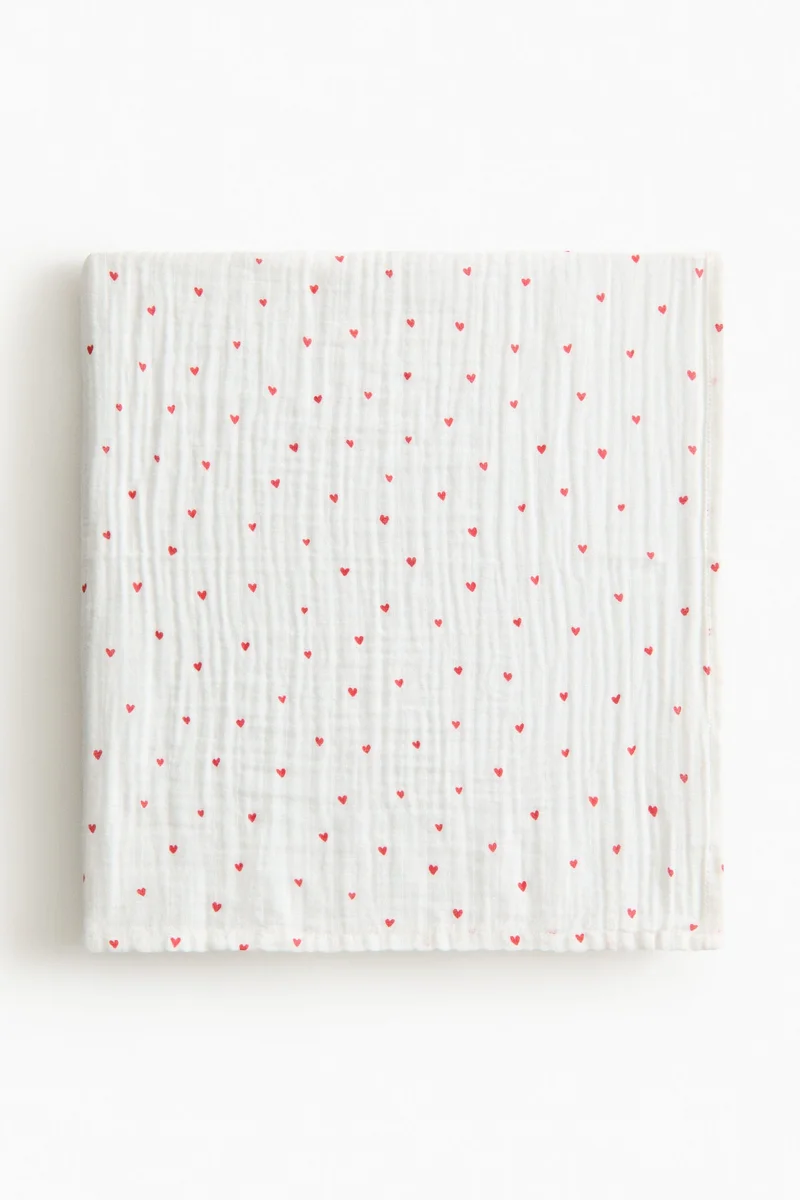 اتش اند ام بطانية للرضع من الموسلين