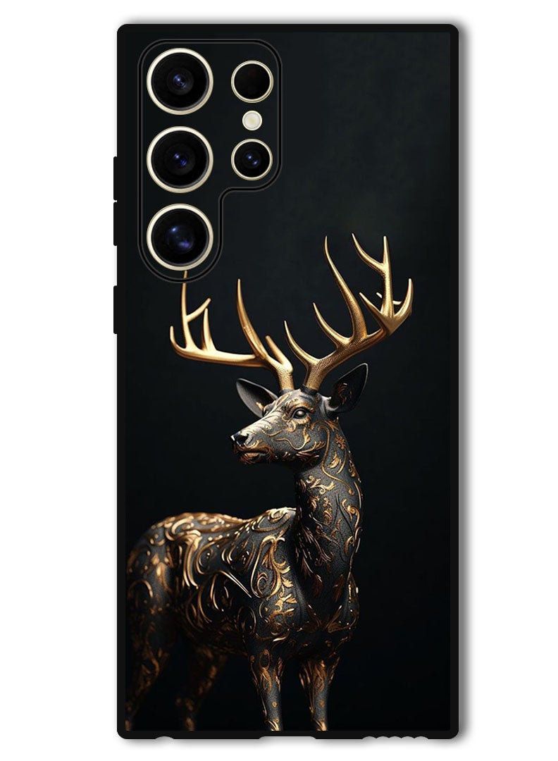 Theodor Protective Case Anti Scratch Shock Proof Bumper Cover For Samsung Galaxy S24 Ultra Deer 2 - Image 1