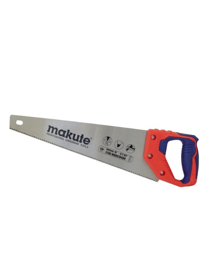 makute 16” & 20” Wood Saw Blades, 65Mn High Carbon Steel, Cross-Ground Hardened Teeth, Smooth Dual Stroke Cutting for Carpentry & DIY (MKHS10400 / MKHS11500) - Image 1