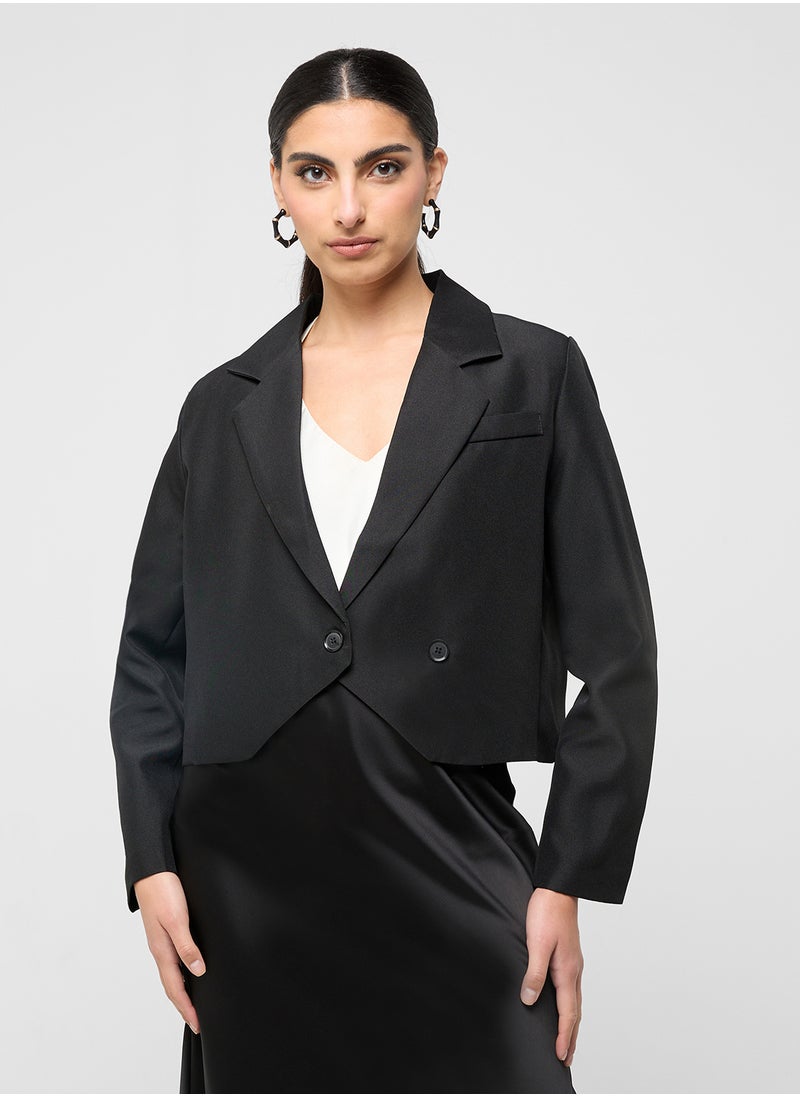 ELLA Cropped Blazer  - Image 1