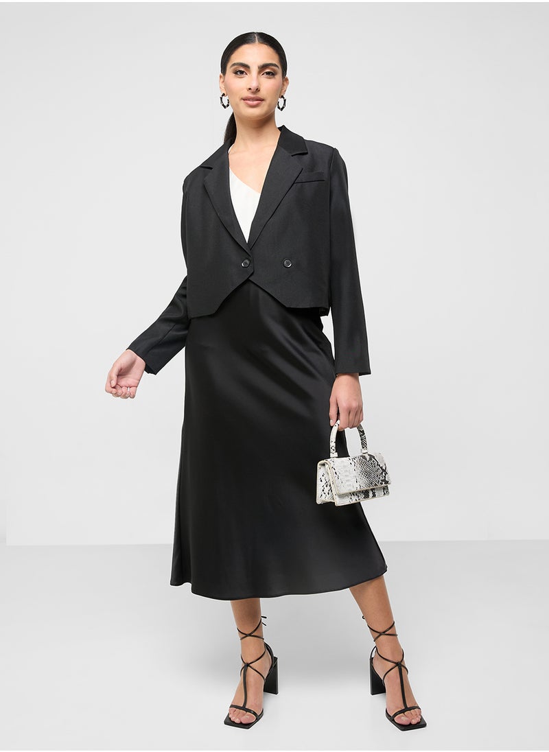 ELLA Cropped Blazer  - Image 4