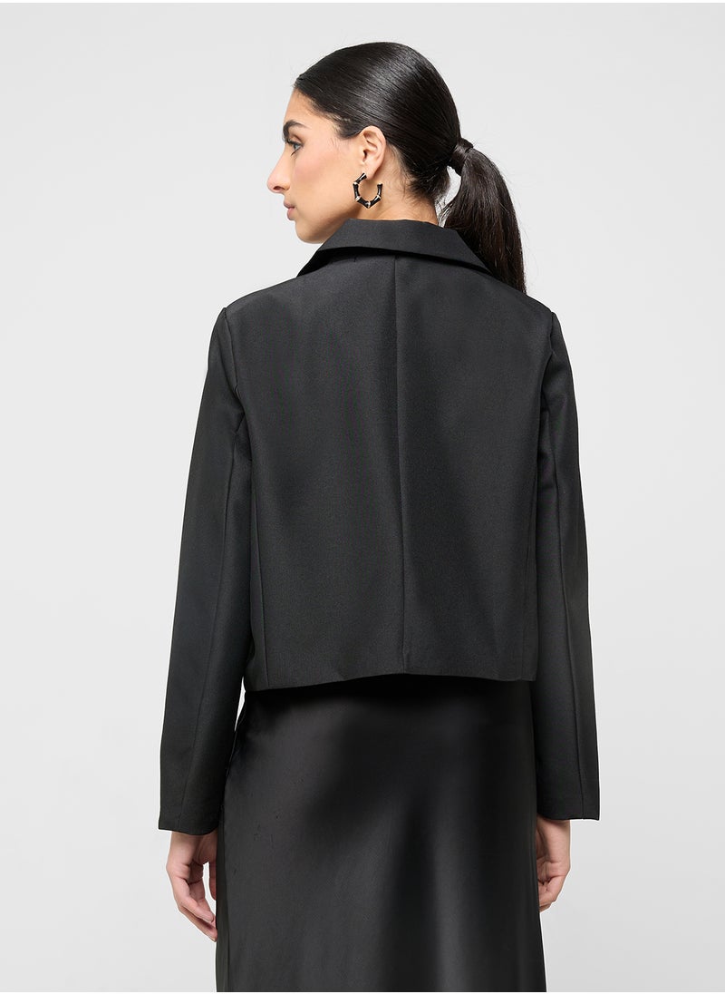 ELLA Cropped Blazer  - Image 2