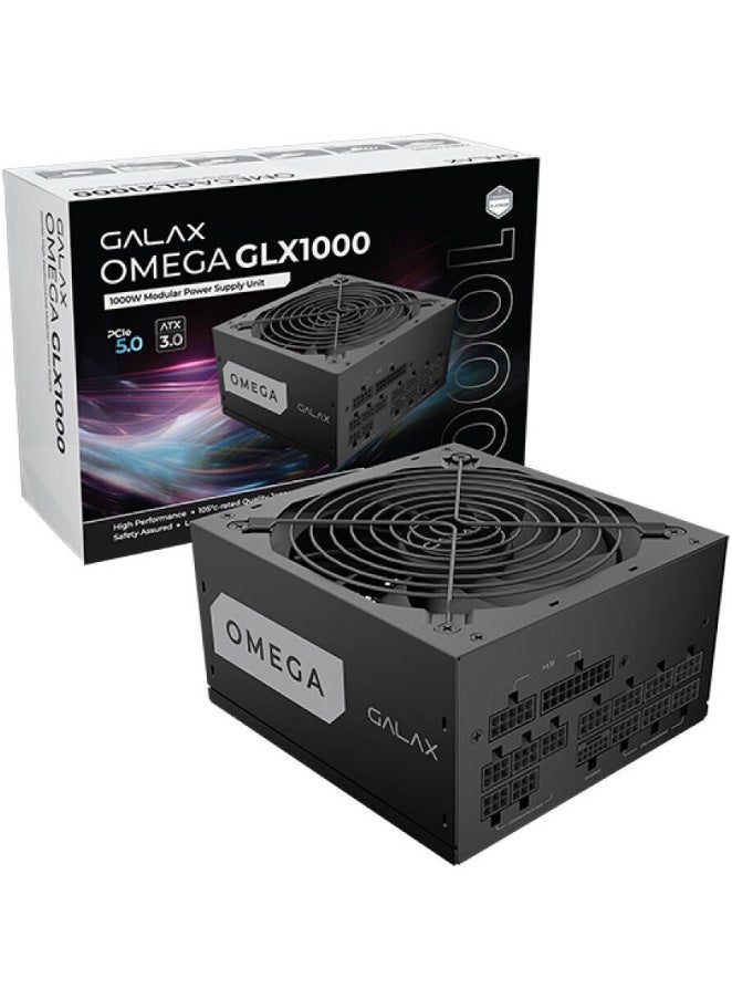جالاكس مزود طاقة GALAX OMEGA GLX1000 بقدرة 1000 واط، كامل التوصيل (Full-Modular) - Image 3