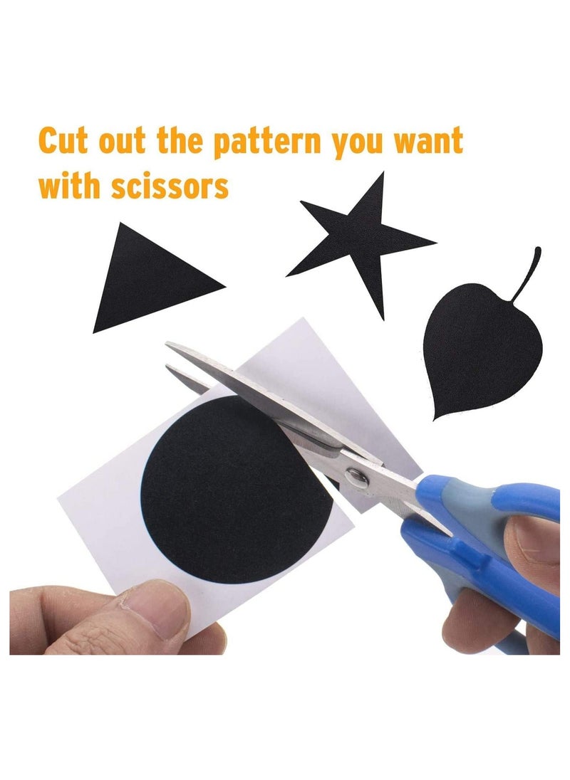 GNAFOTU 2 Rolls of Chalkboard Labels with 2 Markers,for Jars, Glass, Cups, Containers,etc  - Image 5