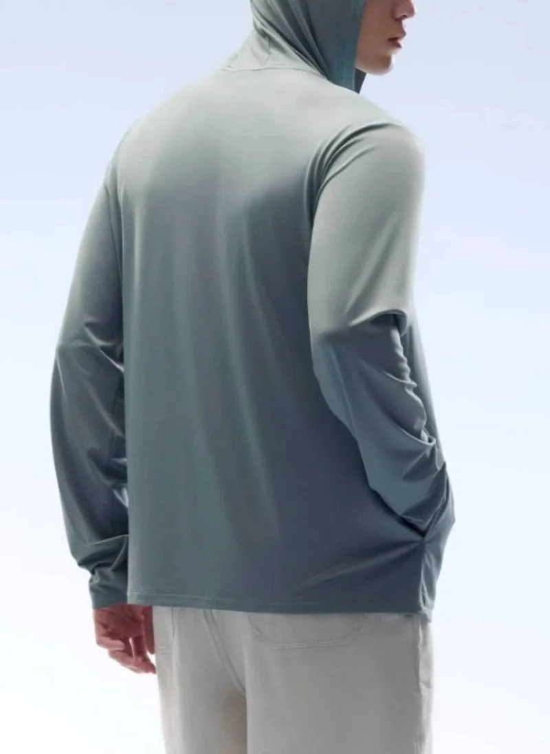 ANTA A-UV PROTECT Regular Fit Workout Training Commute Knitted sunscreen jacket