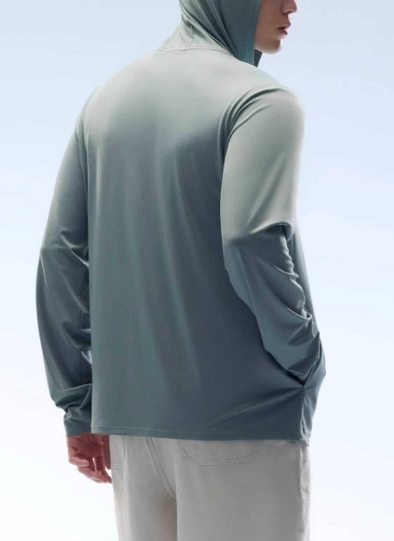 ANTA Men’s Quick-Dry UV-Proof Jacket/UPF50+ · Heat-Blocking Tech · Lightweight Breathable Design - Image 2