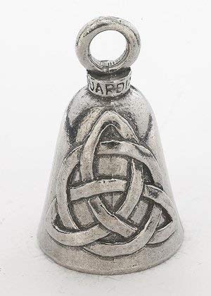 TRIQUETRA TRINITY KNOT GUARDIAN BIKER BELL WITH HANGER