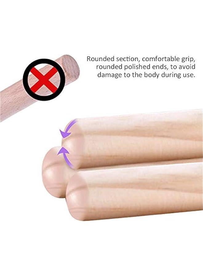 Generic 3 Pcs Yoga Stick, Open Shoulder Correct Hunchback Stick, with Environmental Wood Material, Body Training Fitness for Yoga Assist, 2x70cm - Image 3