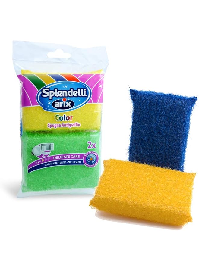 Arix – Sponge, Color, Scratch Resistant – Pack of 2