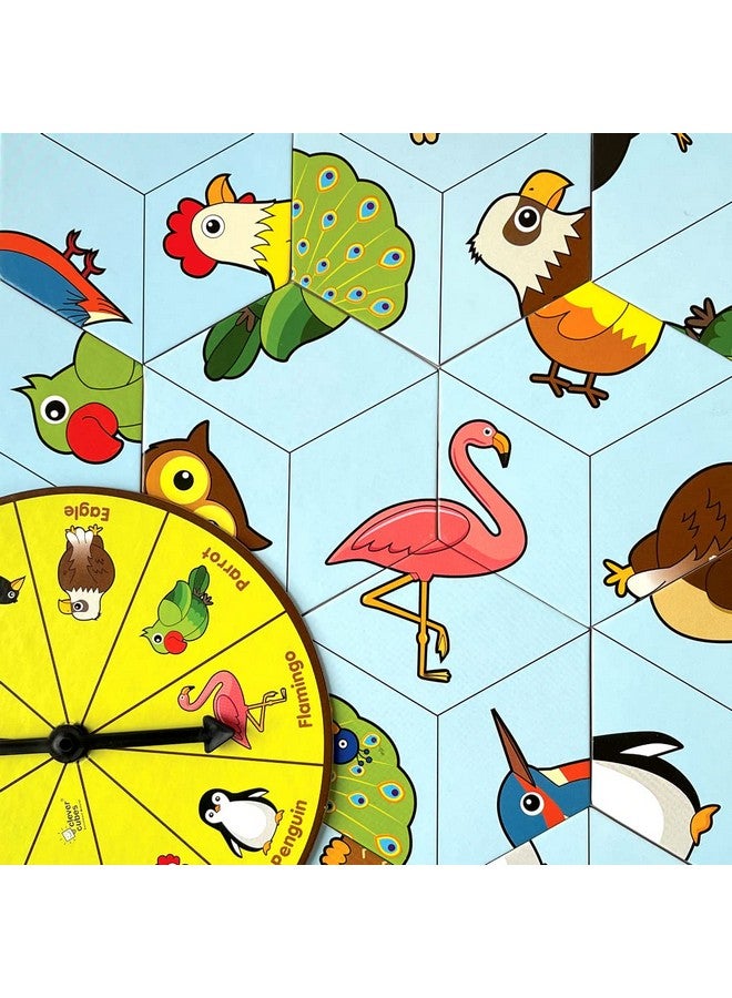 Clever Cubes Feather Fix. 3 Piece Puzzle. Educational Games. Activity Games. Perfect for Kids 3 to 4 Years. Birthday Return Gifts. Boardgames for Kids. - Image 4