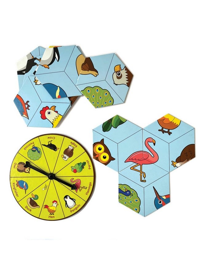 Clever Cubes Feather Fix. 3 Piece Puzzle. Educational Games. Activity Games. Perfect for Kids 3 to 4 Years. Birthday Return Gifts. Boardgames for Kids. - Image 3