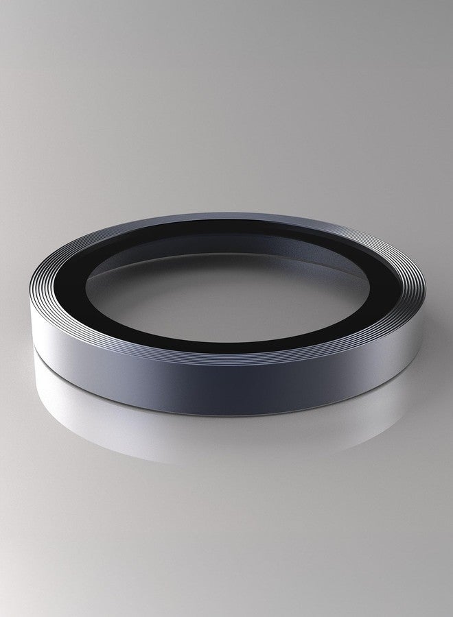 BodyGuardz Pure 3 Glass Camera Protector Compatible with iPhone 17 Pro/iPhone 17 Pro Max Camera Lens Protector, 9H Hardness Tempered Glass, Easy Install, Durable Aluminum Rings (Navy Metallic) - Image 5