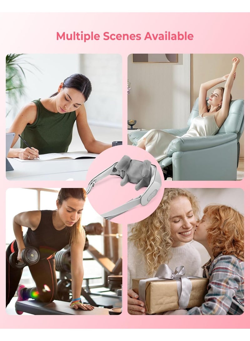 Cordless Shiatsu Neck & Back Massager with Heat - Deep Tissue Pain Relief - Rechargeable 6D Kneading for Cervical & Muscle Therapy - Image 3