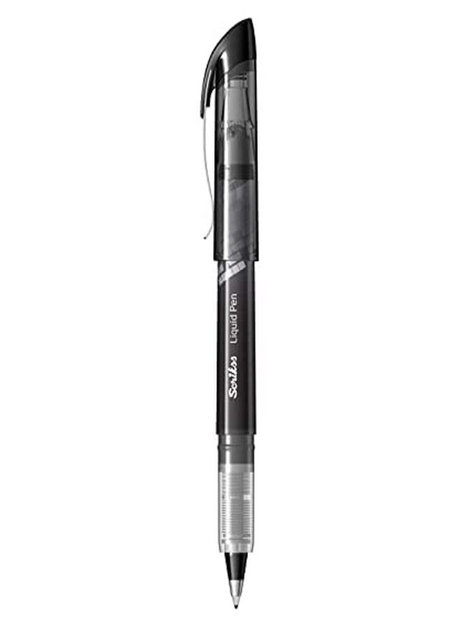 Scrikss Office 0.5 mm Liquid Pen (Set of 3) (Black) - Image 2