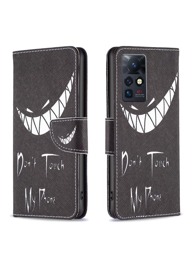 S-TOP Case For Infinix Zero X / X Pro Drawing Pattern Leather Phone Case - Image 1