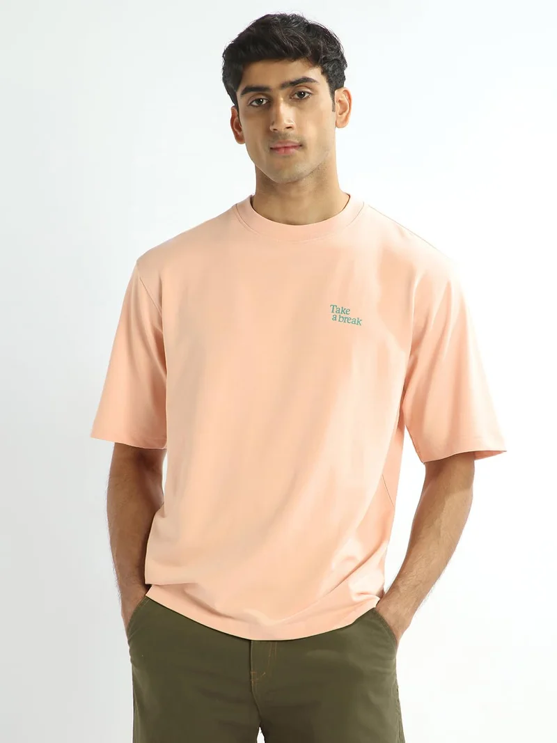 Men's Oversized Pink T-Shirt for Men