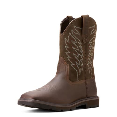 ARIAT Groundbreaker Wide Square Toe Work Boot - Image 1