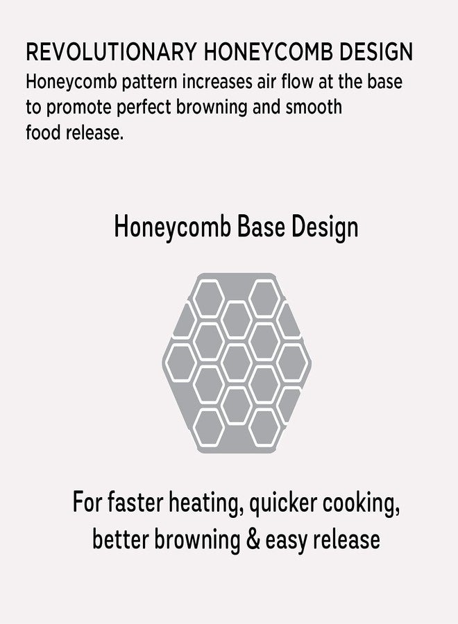 ماير صينية فطيرة ماير بيك ماستر من الفولاذ الكربوني غير اللاصقة | صينية تارت | طبق فطيرة | قوالب كيك للخبز | مستلزمات الخبز | صينية كيك | أدوات خبز غير لاصقة | صينية بيتزا، 20 سم، رمادي - Image 4