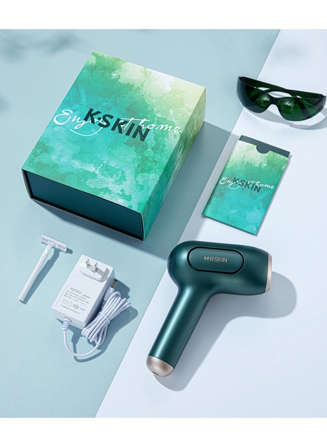 K.SKIN Cold IPL Laser Hair Removal Epilator, KD506A, Green