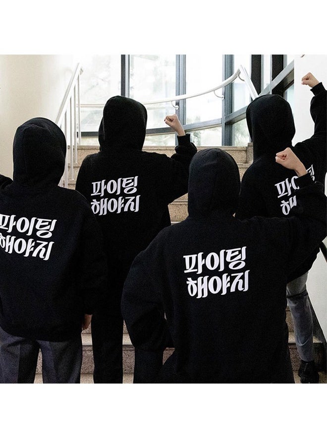 NIBEMINENT SEVENTEEN Squad BSS Long Sleeve Plush Hoodie Black  - Image 3