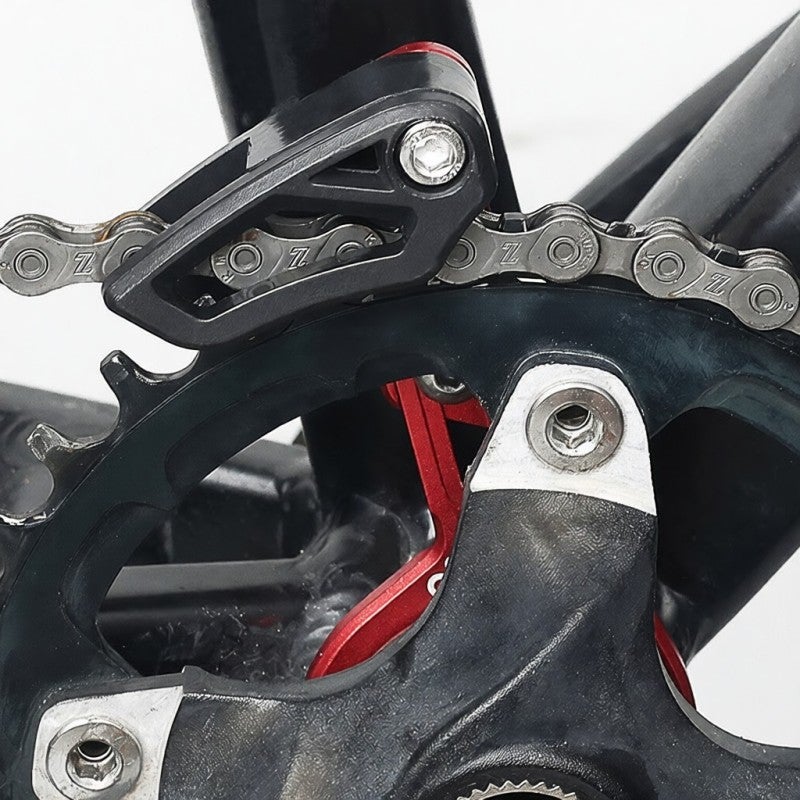 LeBycle Bike Chain Stabilizer: Simple Type Black Aluminum Alloy - Durable Wear Resistant Lightweight Bottom Bracket Accessory for Mountain Bike Single Disc Riding - Image 3