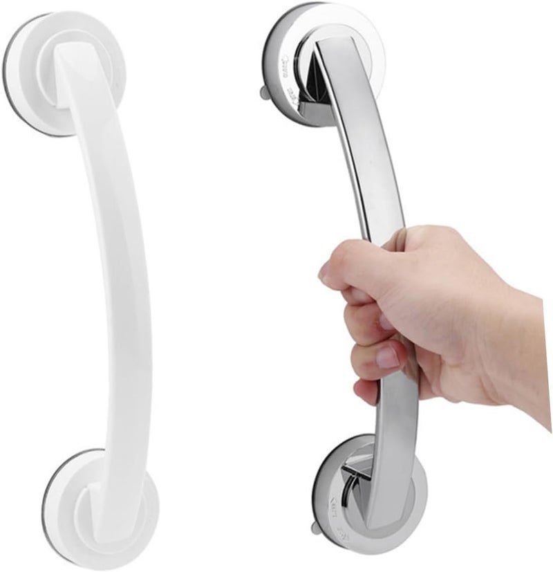 Homoyoyo Bathroom Bathtub Safety Grab Bar Suction Cup Armrest Hand Rails for Elderly Toilet Bars for Disabled - Image 3